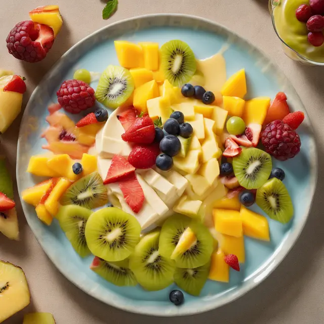 Foto de Fruit Salad with Zabaglione