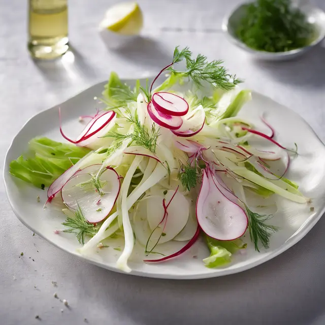 Foto de Fennel and Endive Salad with Radish