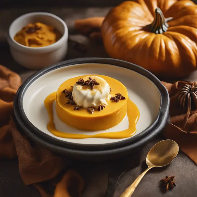 Foto de Pumpkin Custard with Cream