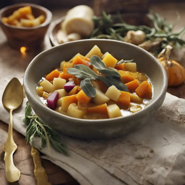 Foto de Root Vegetable Stew with Sage