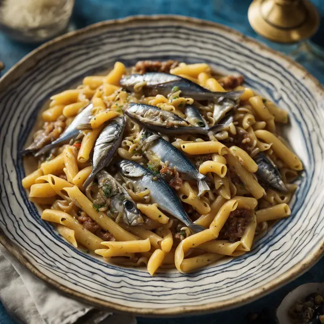 Foto de Gemelli Pasta with Sardines