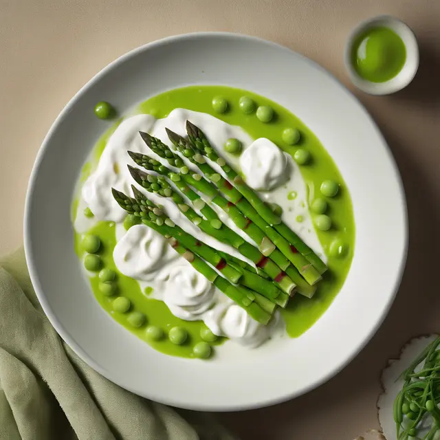 Foto de Asparagus with Peas