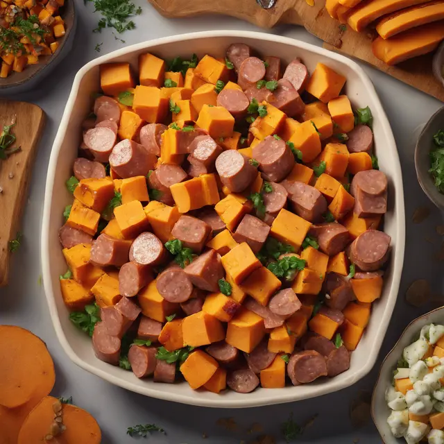 Foto de Sweet Potato Salad with Sausage