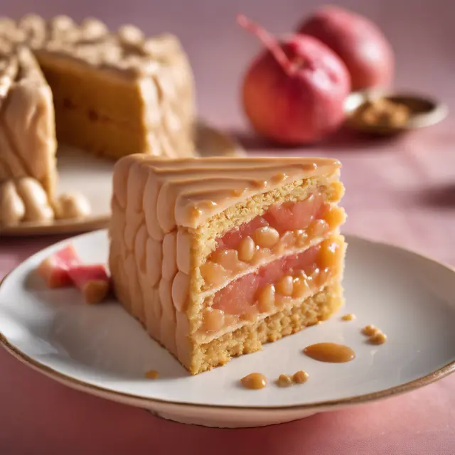 Foto de Peanut Cake with Guava Filling