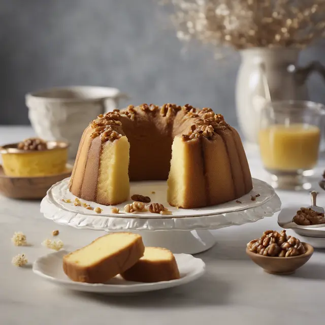 Foto de Pound Cake with Walnut Filling