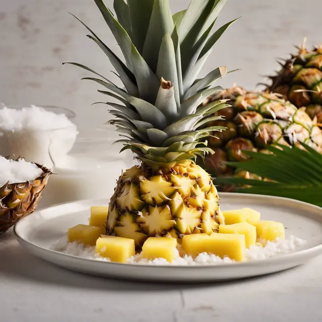 Foto de Pineapple with Coconut