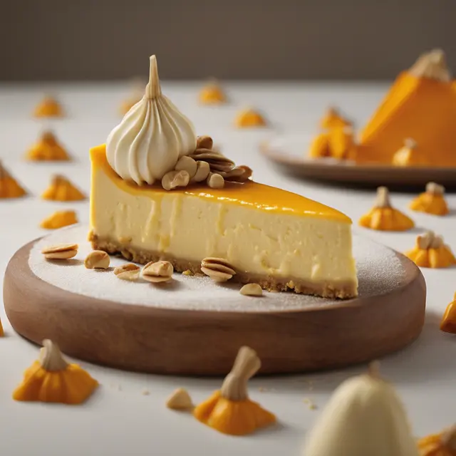 Foto de Creamy Squash Cheesecake with White Chocolate