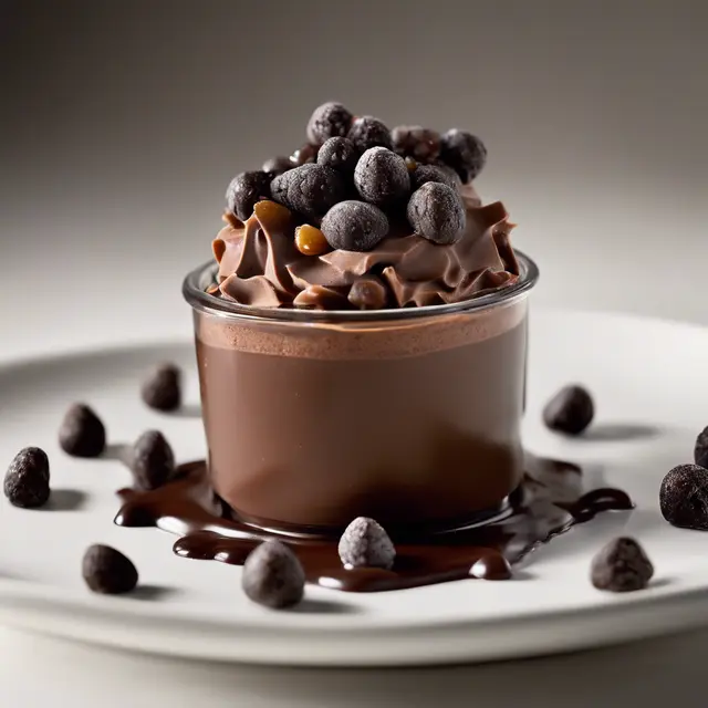 Foto de Chocolate Mousse with Raisins