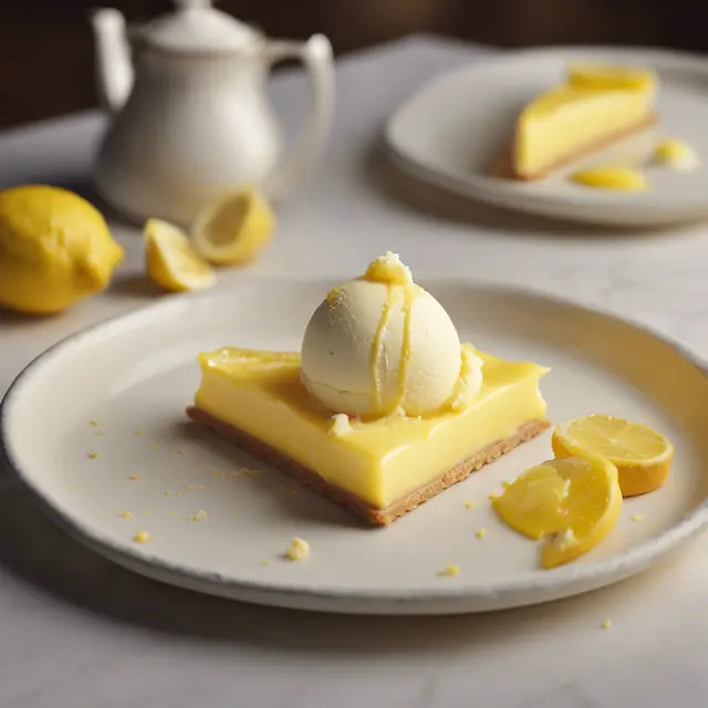 Foto de Lemon Ice Cream Tart