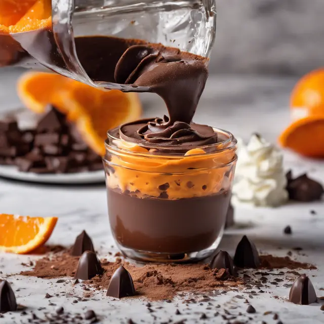 Foto de Orange Liqueur Chocolate Cream