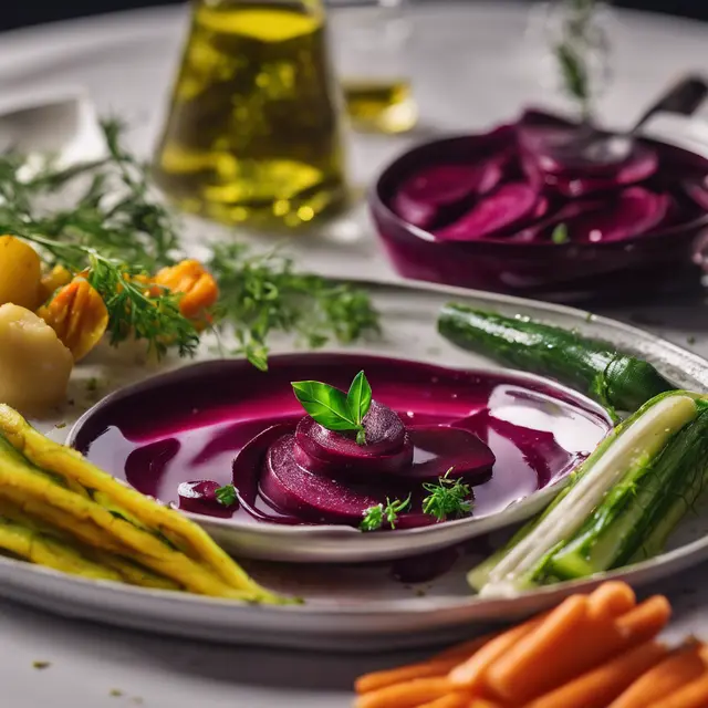 Foto de Stewed Vegetables with Garlic and Oils