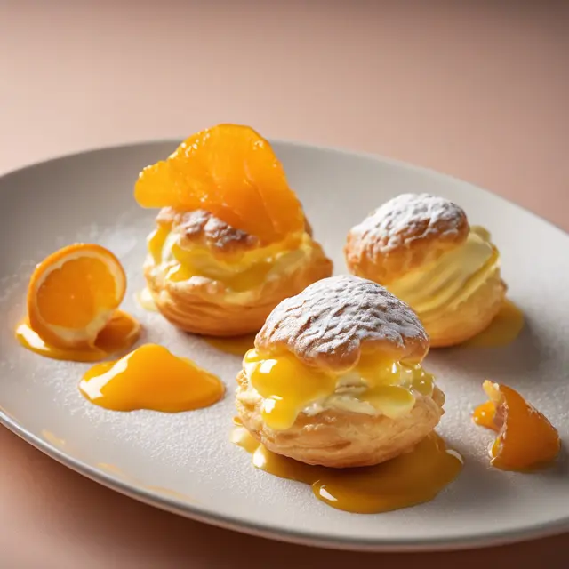 Foto de Orange Cream Puffs