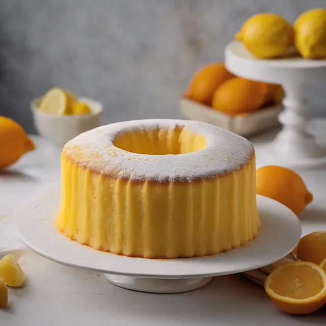 Foto de Orange and Lemon Chiffon Cake