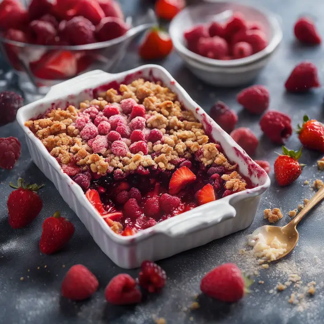 Foto de Red Fruit Crumble