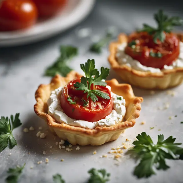 Foto de Tomato and Ricotta Tartlet