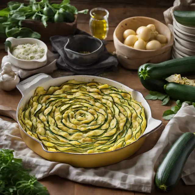 Foto de Zucchini and Oregano Spiral Frittata