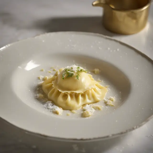 Foto de Angel Hair Ravioli with Ricotta Delight