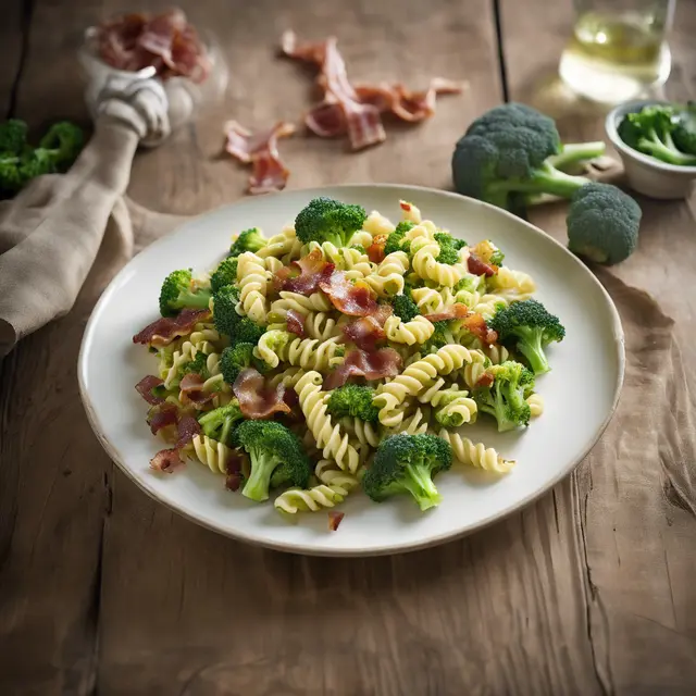 Foto de Fusilli with Broccoli and Bacon