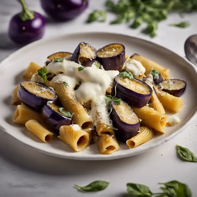 Foto de Rigatone with Eggplant and Mozzarella