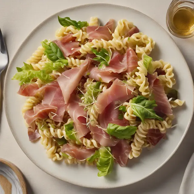 Foto de Fusilli Salad with Prosciutto