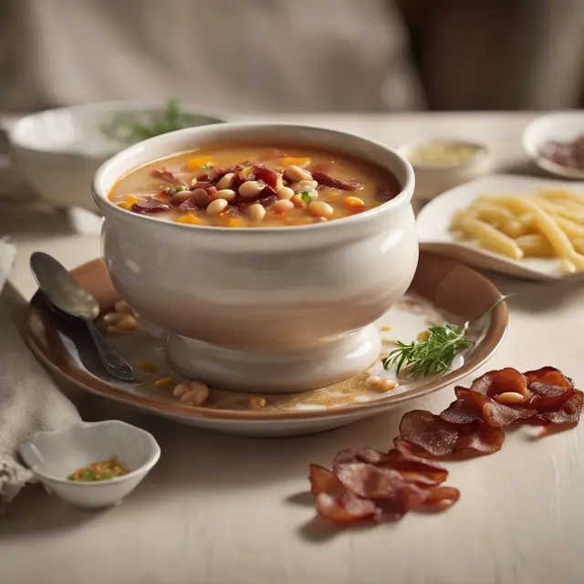 Foto de Bean and Bacon Soup