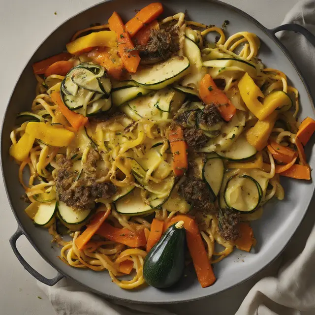 Foto de Talharim with Zucchini and Carrot