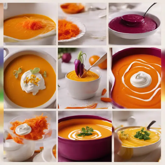 Foto de Carrot Rainbow Soup