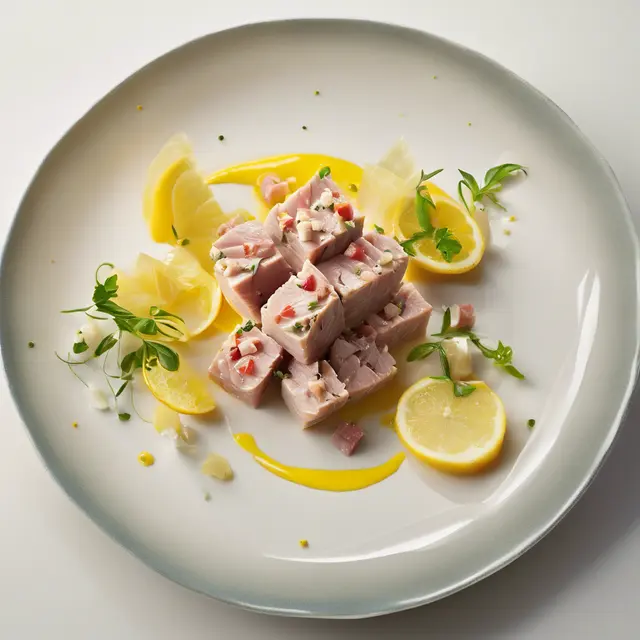 Foto de Tuna with Creamy Lemon and Fresh Bread