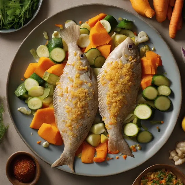 Foto de Tilapia with Crunchy Vegetables