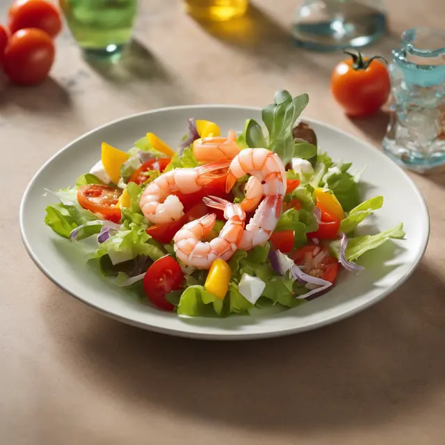 Foto de Angel's Wing and Shrimp Salad