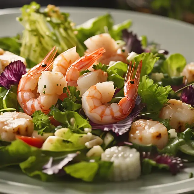 Foto de Shrimp and Scallops Salad