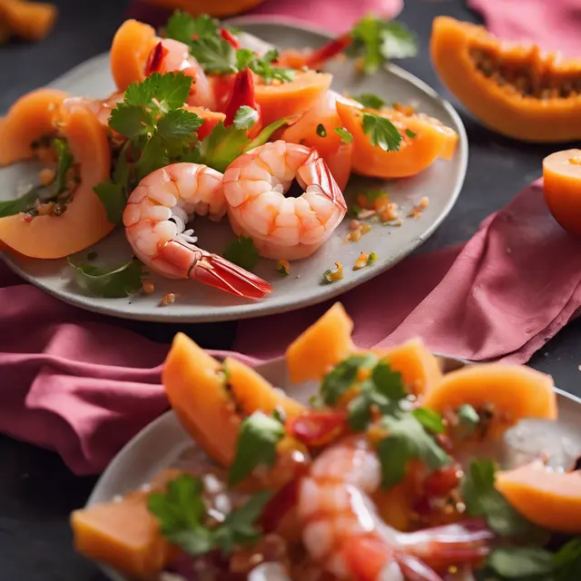 Foto de Papaya and Shrimp Salad