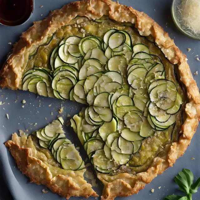 Foto de Zucchini and Parmesan Galette