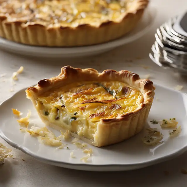 Foto de Garlic and Onion Quiche