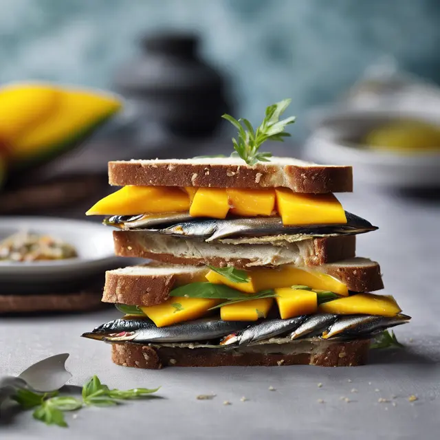 Foto de Sardine and Mango Sandwich