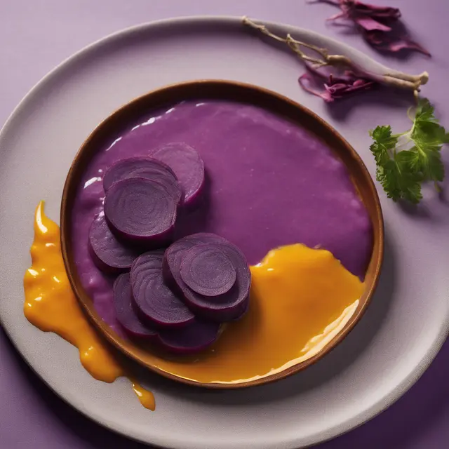 Foto de Sweet Purple Yam Puree