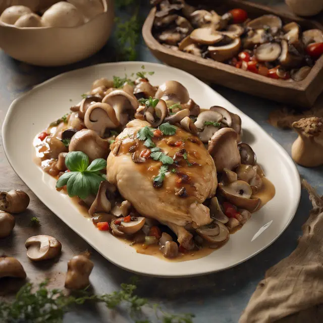 Foto de Chicken with Mushroom and Salsa