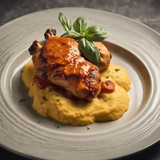 Foto de Chicken with Polenta