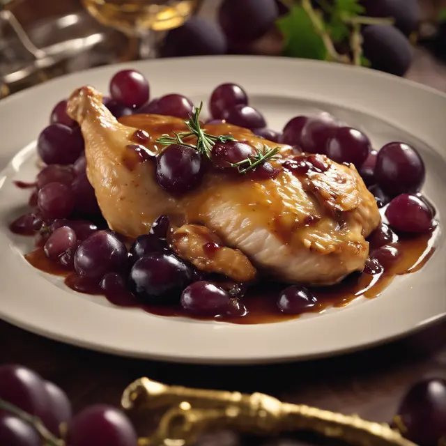 Foto de Chicken with Wine and Grape