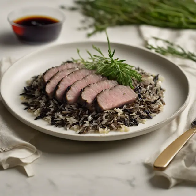 Foto de Wild Rice Loin with Herbs