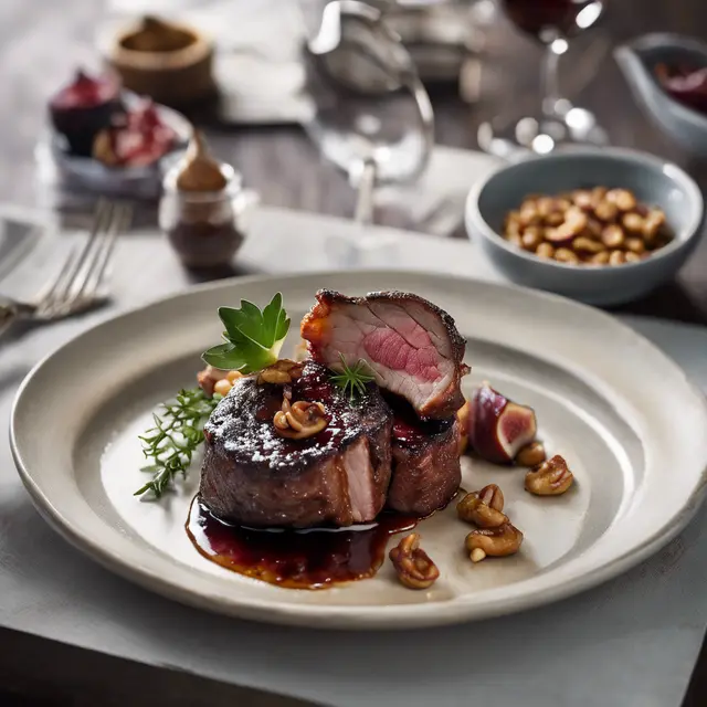 Foto de Lamb Chop with Fig Glaze