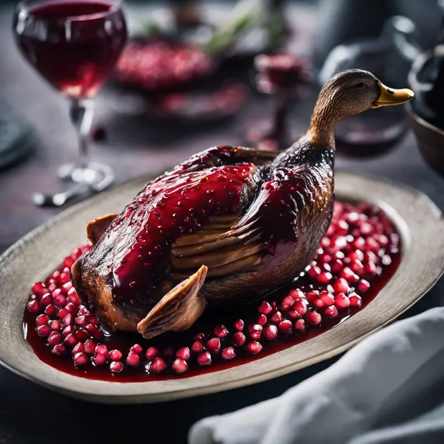 Foto de Duck with Pomegranate Glaze