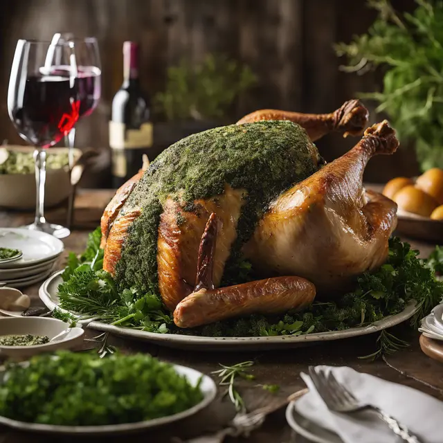 Foto de Herb Crusted Turkey with Wine