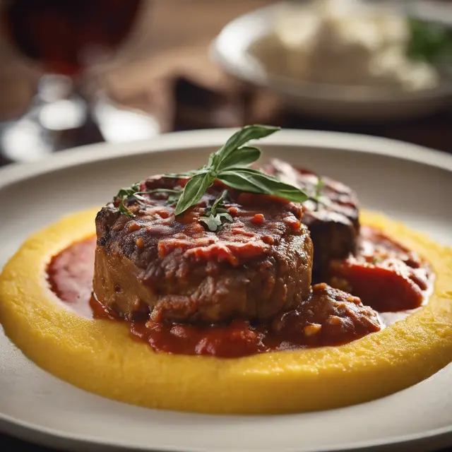 Foto de Vitela Ossobuco with Italian Polenta