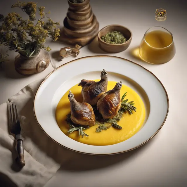 Foto de Quails with Polenta (Quails with Polenta)