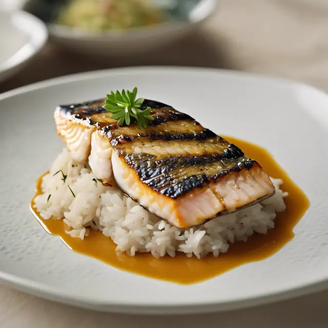 Foto de Grilled Fish with Guaramare Rice