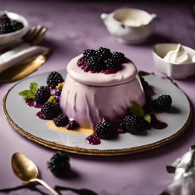 Foto de Blackberry Cream Pudding