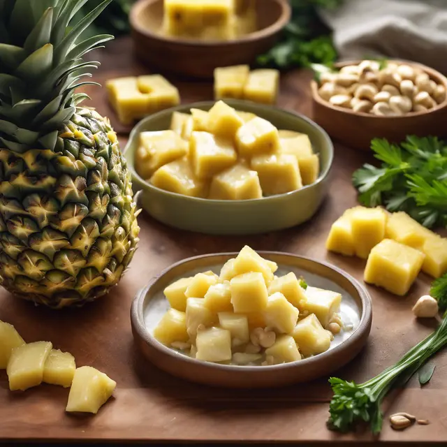 Foto de Pineapple and Cashew Filling for Chicken