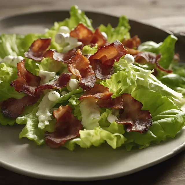 Foto de Bacon and Lettuce Salad