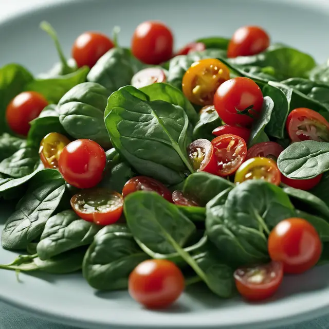 Foto de Spinach and Cherry Tomato Salad